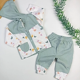 Happy Heart Yelekli 3 Parça Takım