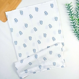 Fil Desen Müslin Kundak / Tek Katlı / 80x90 cm