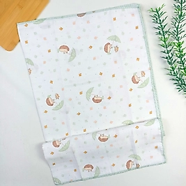 Kirpi Desen Müslin Kundak / Tek Katlı / 80x90 cm