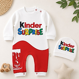 Kinder Surprise Şapkalı Tulum