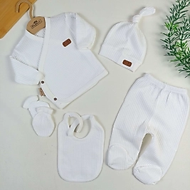 Petek Organic 5 Parça Yeni Doğan Takımı