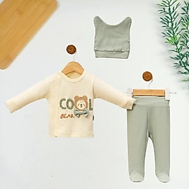 Cool Bear Kendinden Eldivenli Yeni Doğan Takımı