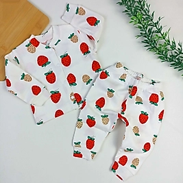 Çilek Pijama Takımı