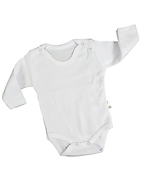 Nayinom Uzun Kol Çıtçıtlı Badi / Beyaz