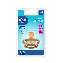 Wee Yuvarlak Uçlu Emzik / No:1