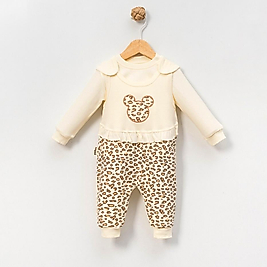 Leopar Desen Penye Slopet