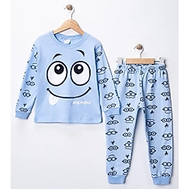 Gülen Yüz Pijama Takımı