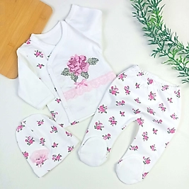 Kanaviçe 3 Parça Yeni Doğan Takımı