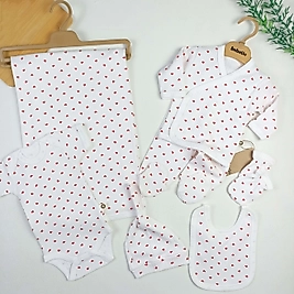 Love Raporlu Kumaş 7 Parça Hastane Çıkışı