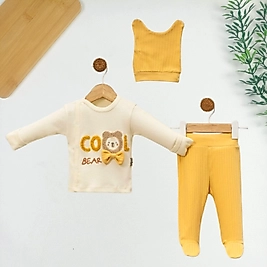 Cool Bear Kendinden Eldivenli Yeni Doğan Takımı
