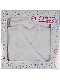 5 Parça İç Zıbın Seti - Beyaz