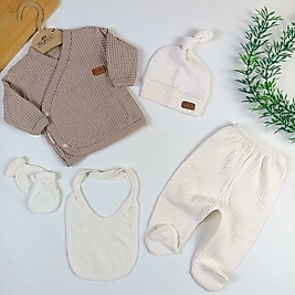 Petek Organic 5 Parça Yeni Doğan Takımı