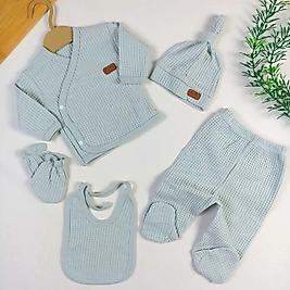 Petek Organic 5 Parça Yeni Doğan Takımı