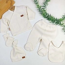 Petek Organic 5 Parça Yeni Doğan Takımı