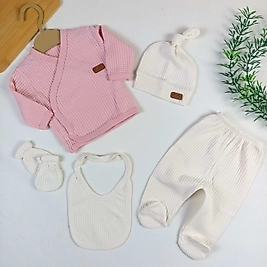 Petek Organic 5 Parça Yeni Doğan Takımı