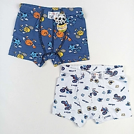 Emprime Desen Erkek Boxer / 2'li Set