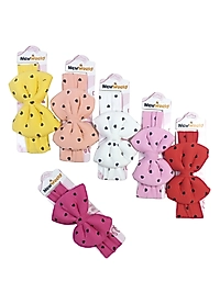 Kalp Desen Saç Bandı  / 0-6 Ay