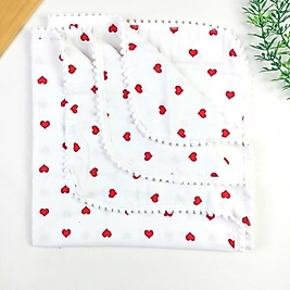 Love Müslin Battaniye - Çift Katlı - 80X90 cm
