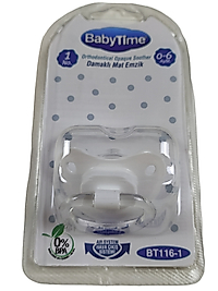 Babytime Damaklı Mat Emzik / No:1