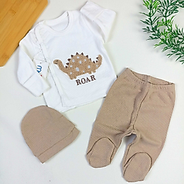 Dinazor Yeni Doğan Kolları Eldivenli Takım