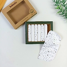Yıldız Organic Bebek Mendili / 7'li Set / 24 x 24 cm