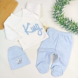 King 3 Parça Yeni Doğan Takımı