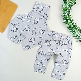 Dinazor Desen Pijama Takımı