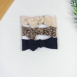 Leopar Ribana 3'lü Saç Bandı