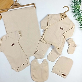 Raporlu Kumaş Organic Hastane Çıkışı / 7 Parça