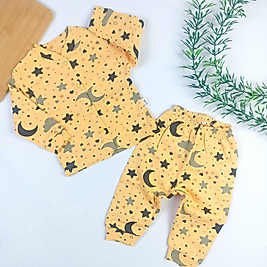 Gökyüzü Desen Pijama Takımı