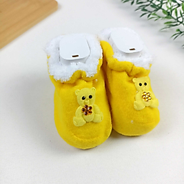 Velsoft Astarlı Figürlü Panduf / 0-6 Ay