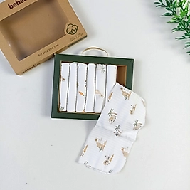 Island Organic Bebek Mendili / 7'li Set / 24 x 24 cm