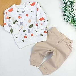 Taş Desen 2 İp Mevsimlik Takım