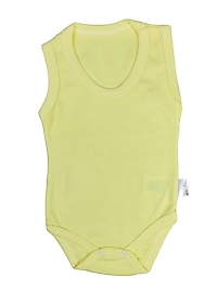 Askılı Düz Badi - Sarı