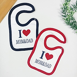 Love Mum & Dad Penye Önlük