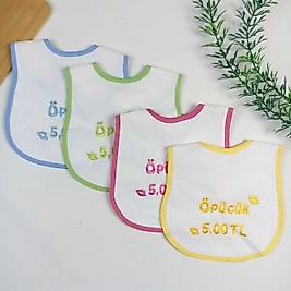 Öpücük 5 TL Havlu Yüzey Su Geçirmez Önlük