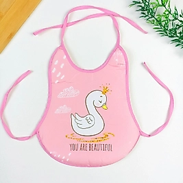 Kuğu Desen Bağlamalı Armut Önlük