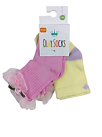 Rose 2'li Çorap Seti / 6-12 Ay