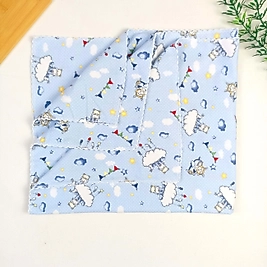 Bulut Desen Pazen Battaniye / Çift Katlı / 80x90 cm