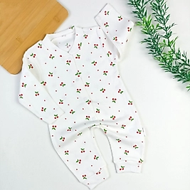 Cherry Manşetli Tulum