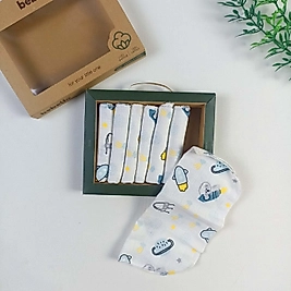 Space Organic Müslin Bebek Mendili / 7'li Set / 24 x 24 cm