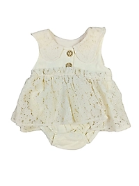 Dantel Detaylı Organic Elbise