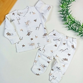 Zebra Kolları Eldivenli Yenidoğan Takımı