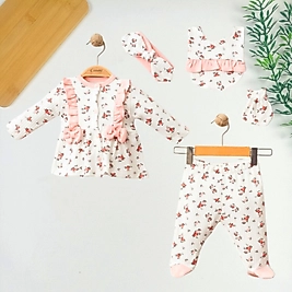 Flower 5 Parça Yeni Doğan Takımı