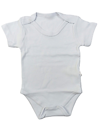 Yarım Kol Düz Badi / Beyaz