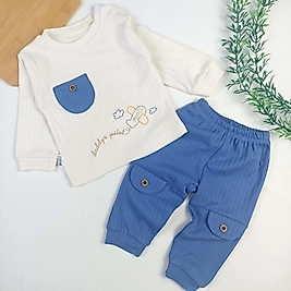 Uçak Düğme Detaylı Takım