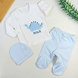 Dinazor Yeni Doğan Kolları Eldivenli Takım