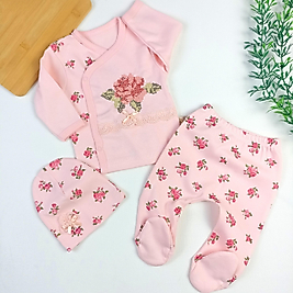 Kanaviçe 3 Parça Yeni Doğan Takımı