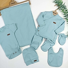 Raporlu Kumaş Organic Hastane Çıkışı / 7 Parça