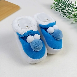 Velsoft Astarlı Figürlü Panduf / 0-6 Ay